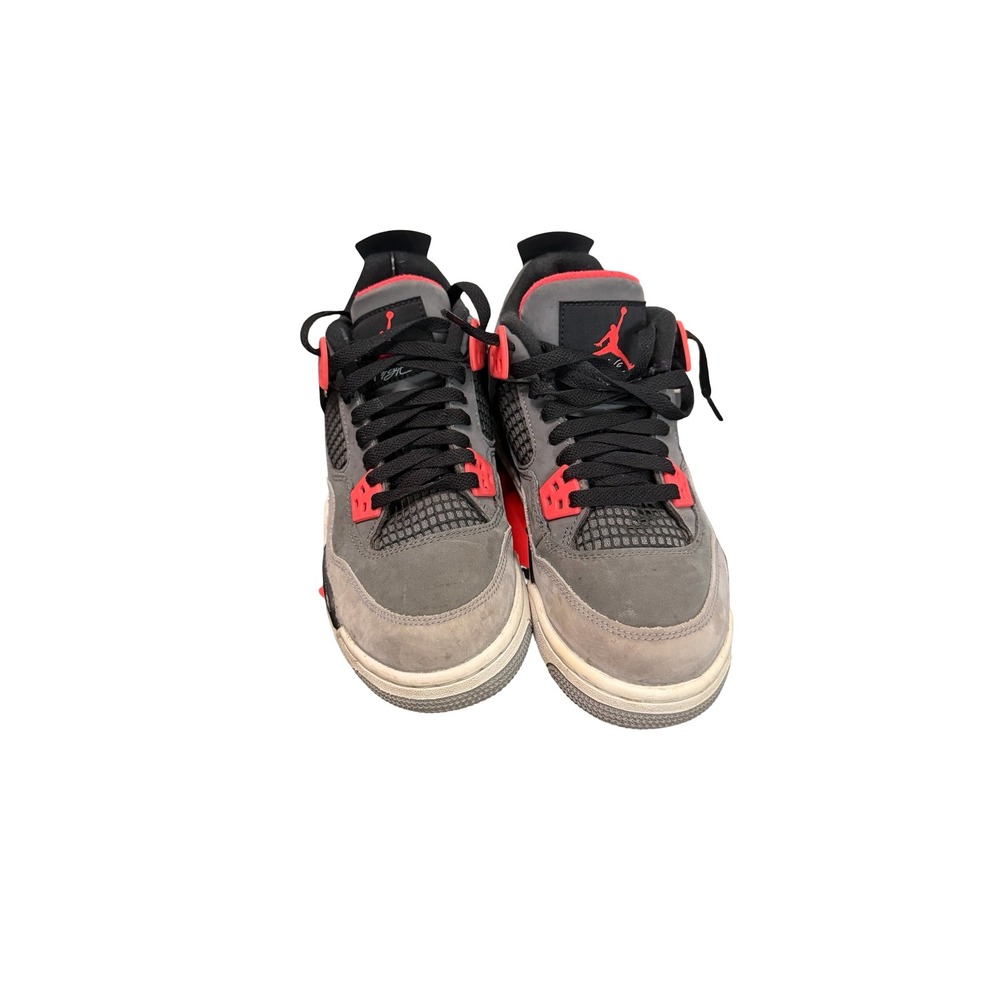 Nike Air Jordan 4 Retro Infrared Dark Grey‎ Cement Black 5.5Y - Picture 2 of 9